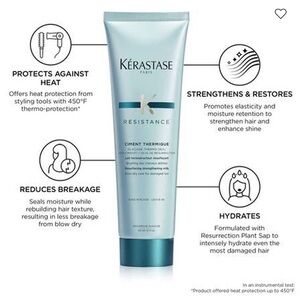 KERASTASE RÉSISTANCE CIMENT THERMIQUE HEAT PROTECTING CREAM - 50ml
